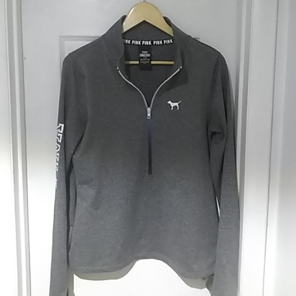 PINK Victoria secret Ultimate deep zip top